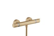 Blandingsbatterier og armaturer - Hansgrohe Ecostat Comfort termostatarmatur, børstet bronze - 13116140