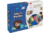 Skrive- og Tegneværktøjer - Harry Potter Gaveæske, indhold: 28 dele + 50 stickers - 899797