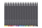Skrive- og Tegneværktøjer - Faber-Castell GRIP - fineliner - assorted colours (pack of 20) - 4005401516200