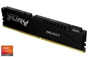 RAM - Kingston FURY Beast DDR5-5600 - 8GB - CL36 - Single Channel (1 pcs) - AMD EXPO & Intel XMP - Sort - KF556C36BBE-8