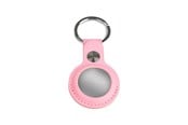 Mobil - Andet Tilbehør - Light Solutions Airtag Nøglering - Læder - Pink - 5714255006810