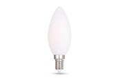 Lyskilder - HiluX LED pære K2 Kerte 5,2W/927 (40W) Mat Dæmpbar E14 - 5714255005011