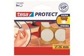 Boligindretning - tesa Protect Anti-scratch felts Ø 26mm White - 57894-00000-01