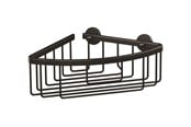 Badeværelsestilbehør - tesa Aluxx Black corner basket self-adhesive - 40505-00000-00