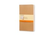 Blokke, Formularer & Notesbøger - Moleskine Cahier Journal Blank Large Kraft 3-Pak - QP418F