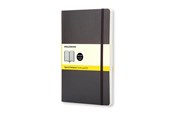 Blokke, Formularer & Notesbøger - Moleskine Classic Soft Kvadreret Large Sort - QP617F