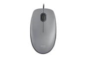 Mus - Logitech M110 Silent - Mus - Optisk - 3 knapper - Grå - 910-006760