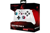 Spil tilbehør - Kyzar Switch Pro - White - Wireless Controller - Nintendo Switch 2 - KYZARNSWPROPADXWHITE