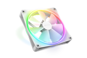 Kabinet Køler - NZXT F140 RGB DUO - White - Kabinet køler - 140mm - Hvid med RGB - 36 dBA - RF-D14SF-W1