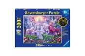 Puslespil - Ravensburger Magical Unicorn Night 200pcs. XXL - 129034
