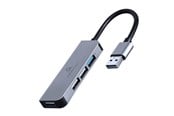 USB hub - Gembird Cablexpert - hub - 4-port - 4 ports USB hub - 4 ports - Grå - UHB-U3P1U2P3-01