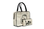 Anden personlig pleje - Secrets 2-part cosmetic bag set in cotton - 10485