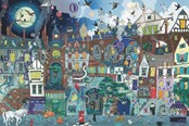 Puslespil - Ravensburger AT: Fantasy, Victorian Street 5000p - 17399
