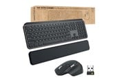Tastatur - Logitech MX Keys Combo for Business - Tastatur & Mus sæt - Fransk - Sort - 920-010927