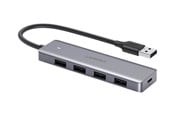 USB hub - UGREEN USB 3.0 Hub USB hub - USB 3.0 - 4 ports - Sølv - 50985