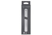 Skrive- og Tegneværktøjer - Parker Urban Twist kuglepen | Metro Metallic med krom trim | Medium punkt blå blæk påfyldning - 2150860