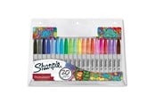 Skrive- og Tegneværktøjer - Sharpie Permanent Marker Set | Eksklusivt farveudvalg | Fin spids | 20 styk - 2061128