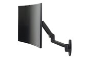 Skærmholder - Ergotron LX Wall Monitor Arm - Matte Black - 45-243-224