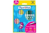 Tape & lim - Paper Mate børnetusser med filtspids | Vaskbar | Assorterede farver | 12 styk - 2166507