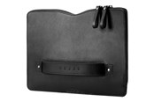Tasker - Mujjo Carry-On Folio Sleeve for 12" MacBook Black - MUJJO-SL-090-BK