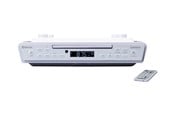 Mikrosystem - Lenco KCR-150WH - FM Kitchen Radio with CD player and Bluetooth® - White - KCR-150WH