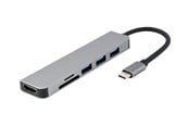 Dockingstation - Gembird Cablexpert - docking station - USB-C 3.1 Gen 1 - HDMI - A-CM-COMBO6-02
