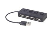 USB hub - Gembird UHB-U2P4-05 - hub - 4 ports USB hub - 4 ports - Sort - UHB-U2P4-05