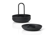 Køkkentilbehør - Zone Denmark Denmark - Singles Egg Cups With Holder - Black - 332021