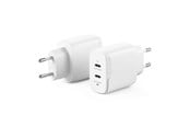 Mobil - Adaptere & Opladere - ALOGIC 2X40 Rapid Power 2 Port 40W USB-C GaN Wall Charger - WCG2X40-EU