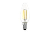 Lyskilder - EGLO LED pære C35 Kerte 4,5W/827 470 lumen klar 3-trin dæmbar E14 - 110182