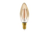 Lyskilder - EGLO LED pære C35 Kerte 4W/817 300 lumen amber dæmpbar E14 - 110069