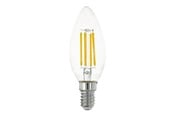 Lyskilder - EGLO LED pære E14 C35 7W 806LM 2700K KLAR E14 - 110016