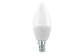 Lyskilder - EGLO LED pære C37 Kerte 5,5W/830 470 lumen mat dæmpbar E14 - 110126