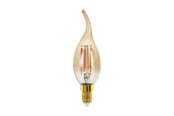 Lyskilder - EGLO LED pære CF35 Vindtød 4W/827 300 lumen amber dæmpbar E14 - 110071