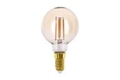 Lyskilder - EGLO LED pære G60 Globe 4W/822 350 lumen amber E14 - 110061