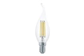 Lyskilder - EGLO LED pære Vindstød 4W/827 350 lumen klar E14 - 110017