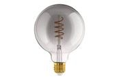 Lyskilder - EGLO LED pære G125 Globe 4W/820 100 lumen smoke dæmpbar E27 - 110087