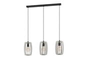 Lamper - EGLO Bajazzara Langbord 3L E27 Sort/Sand - 900503