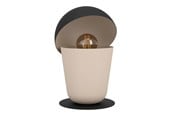 Lamper - EGLO Batabano Bord E27 H275 Sand/Sort - 900396