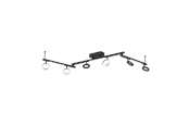 Lamper - EGLO CARDILLIO 1 spotskinne 6L, sort - 900839