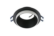 Lamper - EGLO CAROSSO INDBYG. GU10 Ø93 SORT/HVID - 900453