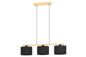 Lamper - EGLO Castralvo Langbord 3Xe27 L975 Sort - 900313