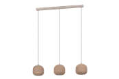 Lamper - EGLO Cominio Langbord 3L E27 Taupe/Sand - 900894