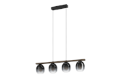 Lamper - EGLO FILAGO langbordspendel, sort/brun - 900186