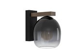 Lamper - EGLO FILAGO væglampe, sort/brun - 900826