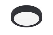 Lamper - EGLO FUEVA 5 plafond Ø160 mm 11W 3000K, dæmpbar, sort - 900581
