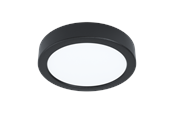 Lamper - EGLO IDUN plafond Ø170 mm, 4000K, sort - 75743
