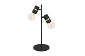 Lamper - EGLO Lurone Bord 2Xe27 H500 Sort - 900178