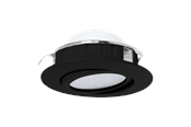 Lamper - EGLO Pineda Indbyg. Ø84 5,5W 500Lm 3000K Dæmpb. Sort - 900748
