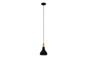 Lamper - EGLO SABINAR pendel, sort/brun - 900161